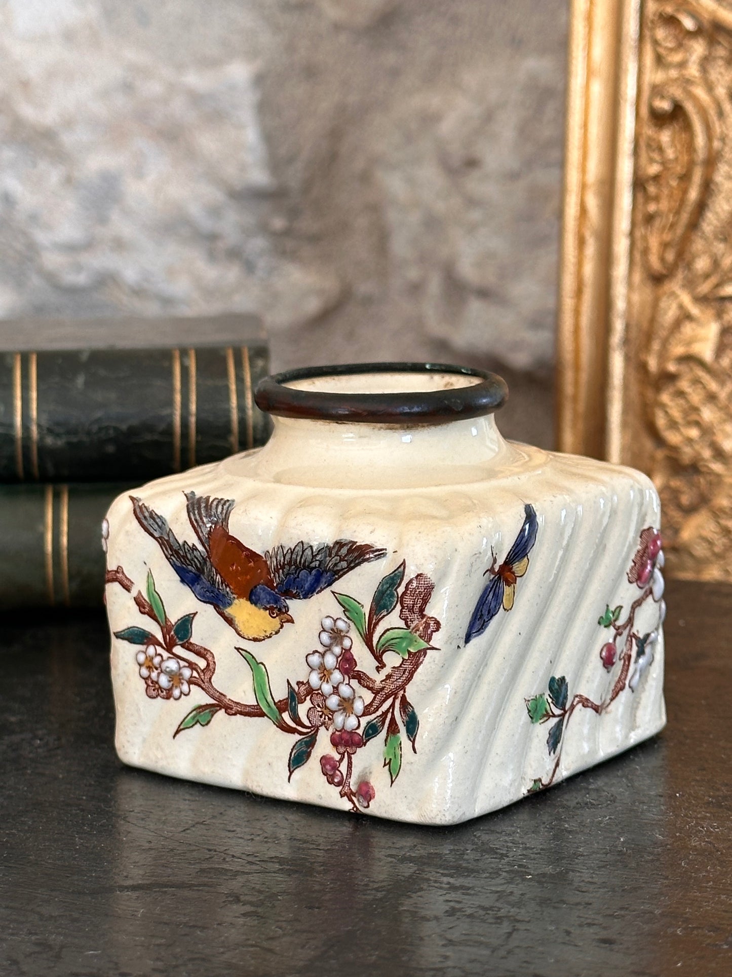 Encrier ancien signé G. D. Paris