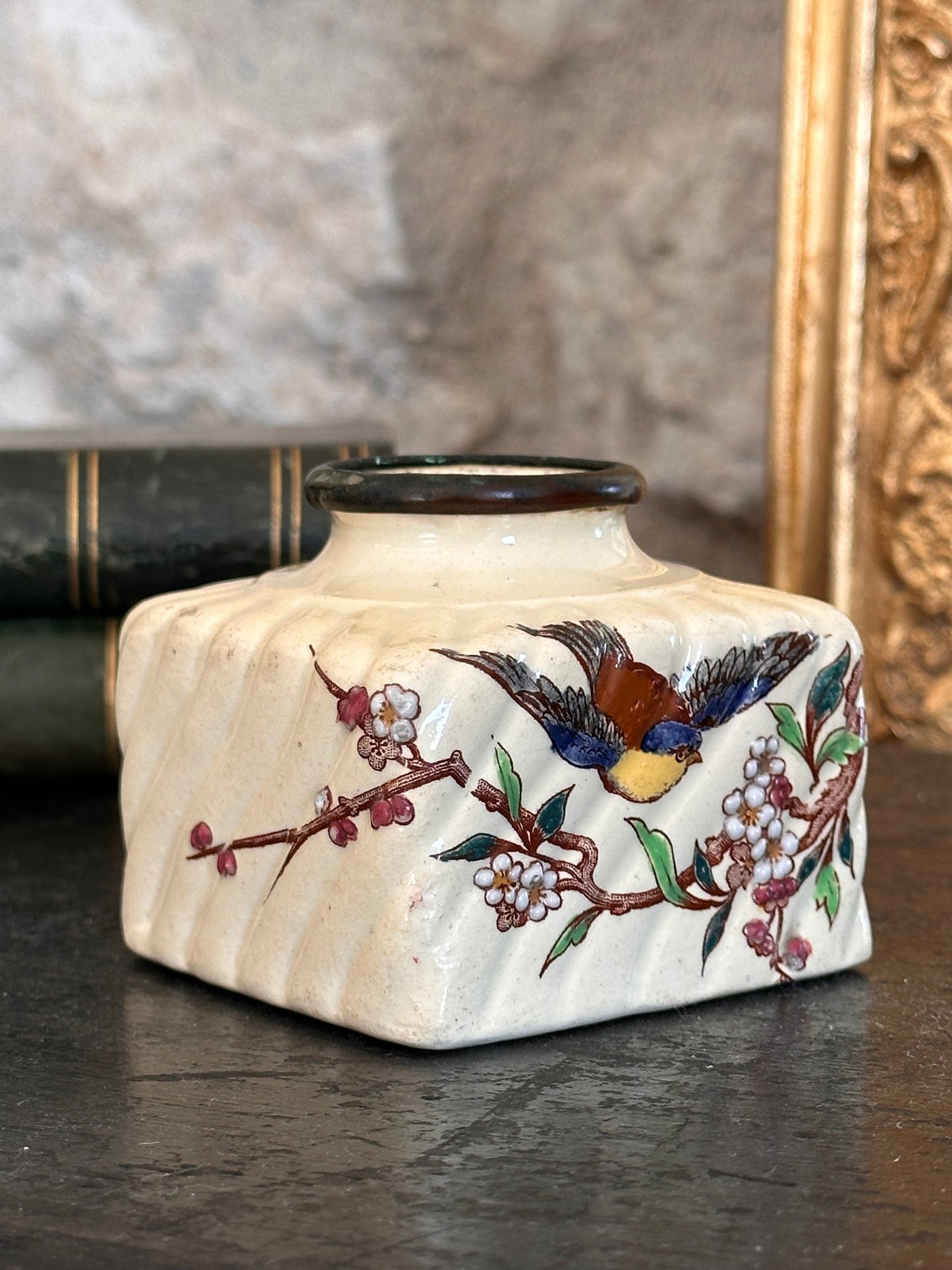 Encrier ancien signé G. D. Paris