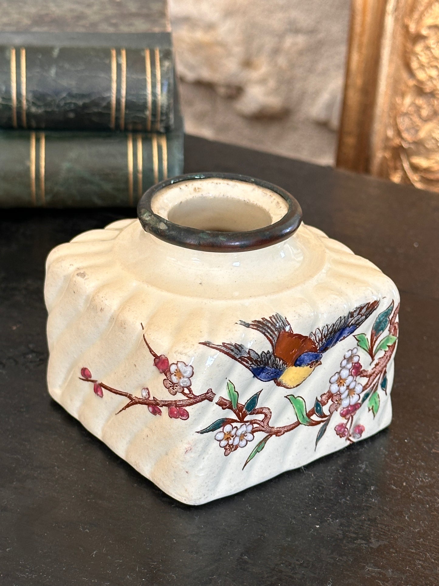 Encrier ancien signé G. D. Paris