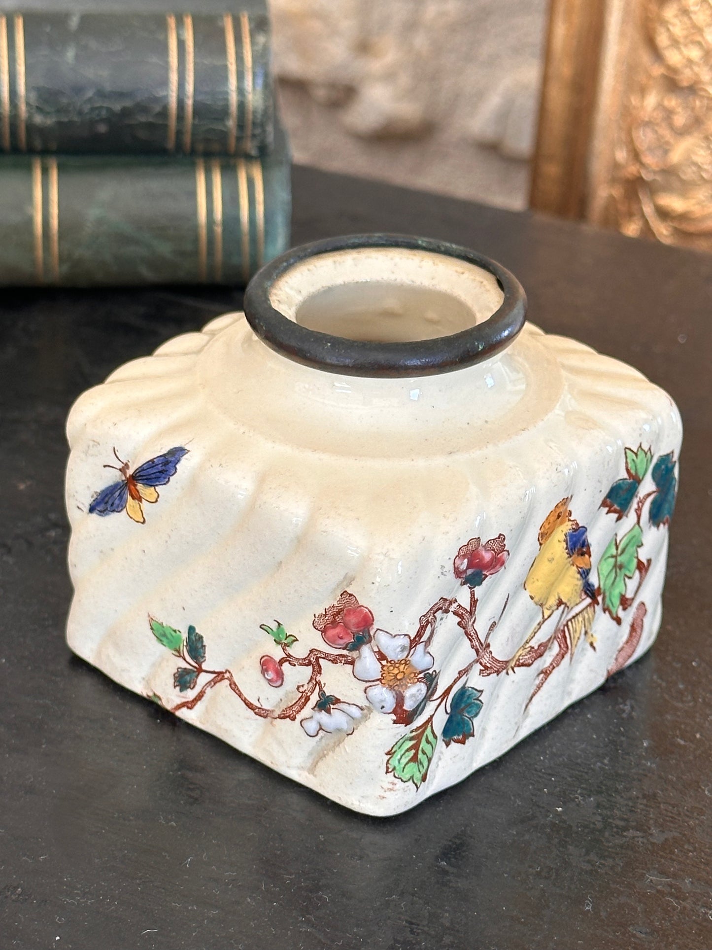 Encrier ancien signé G. D. Paris