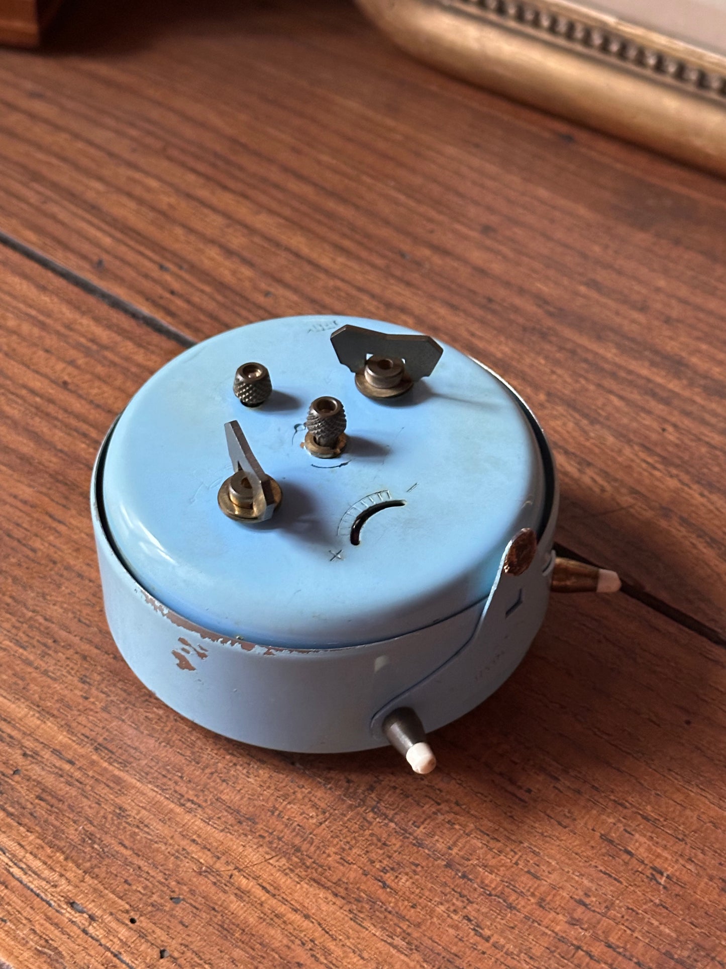 Réveil vintage Jaz bleu ciel