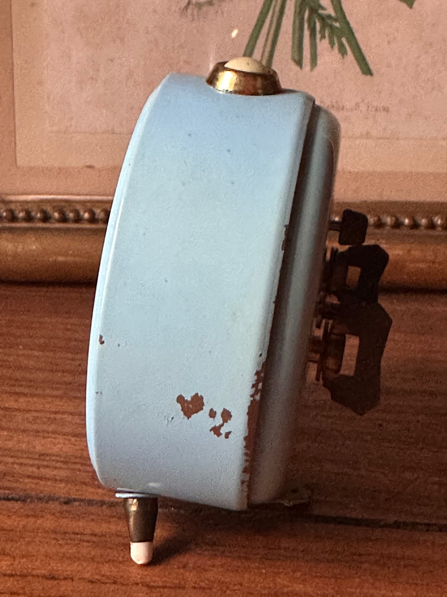 Réveil vintage Jaz bleu ciel