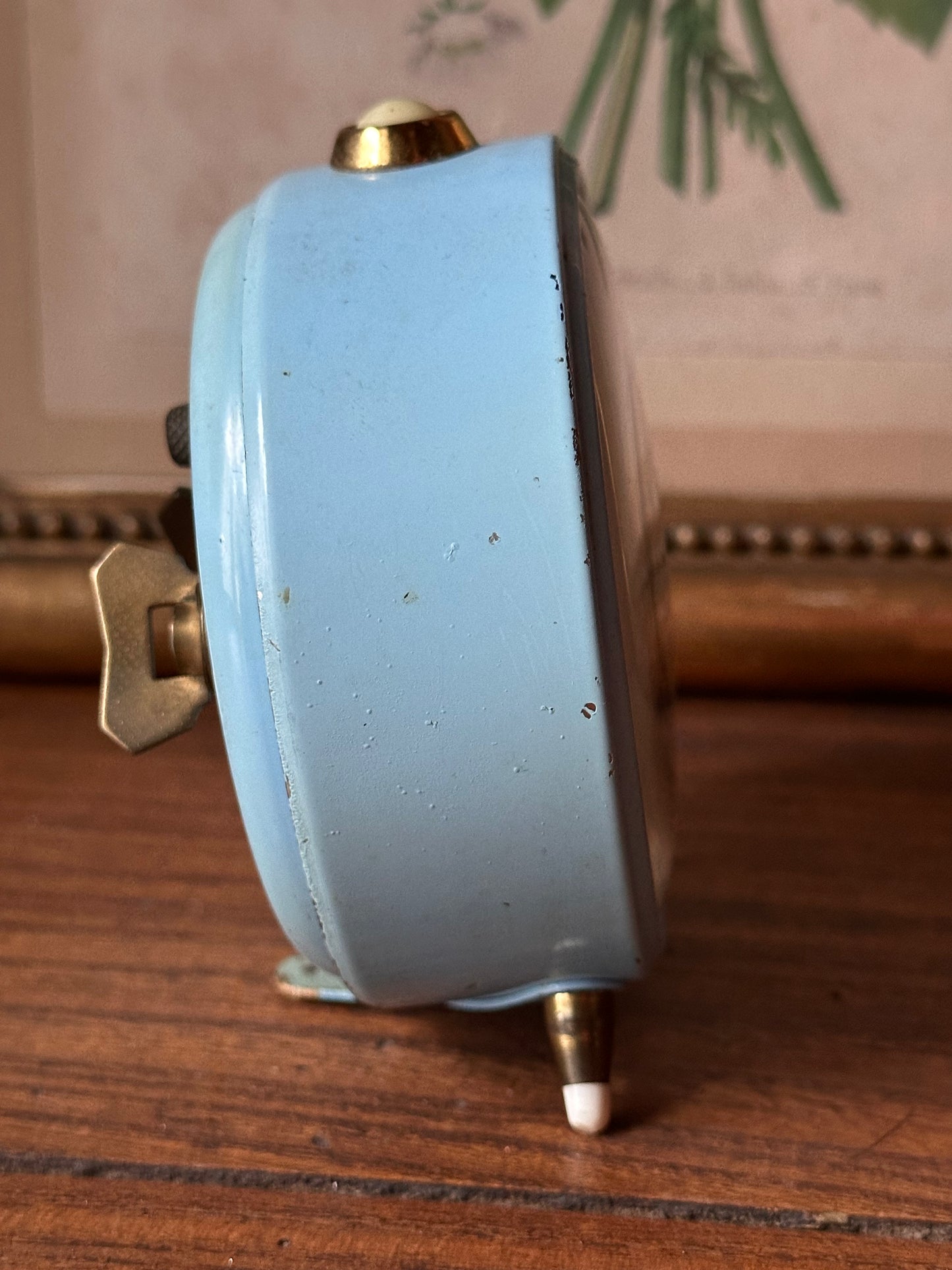 Réveil vintage Jaz bleu ciel